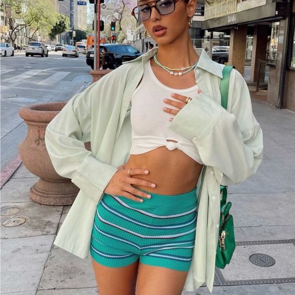 Princess Polly Angeline Top Green - Picture 3 of 3